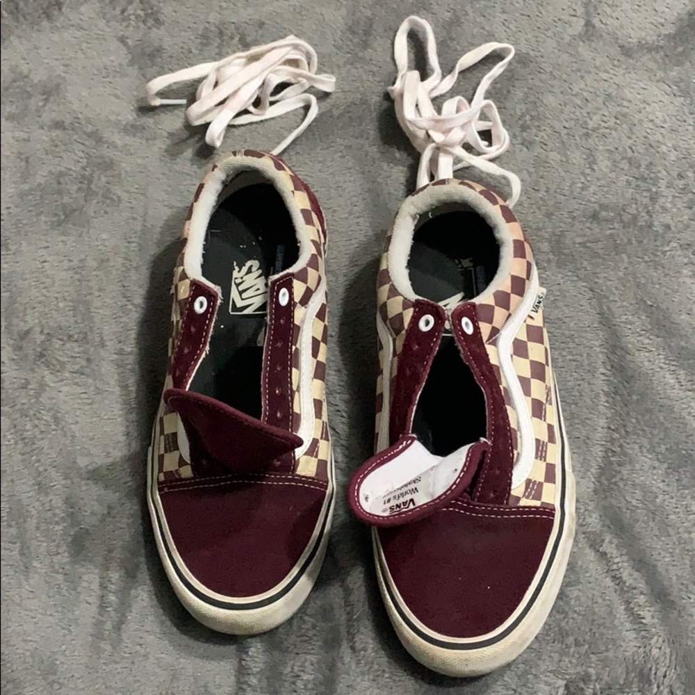 Checkered Vans